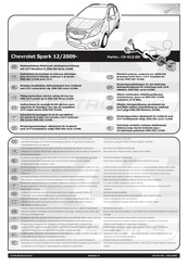 ECS Electronics CH-012-DH Instrucciones De Montaje