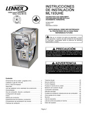 Lennox 030XE36B Instrucciones De Instalación