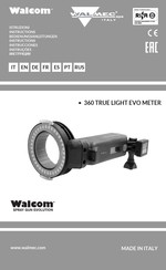 WALMEC Walcom 360 True Light Evo Meter Instrucciones