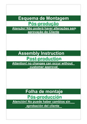 MARCKERIC SQUARE 11293 Instrucciones De Montaje