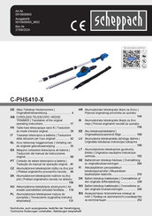 Scheppach C-PHS410-X Traducción Del Manual De Instrucción Original