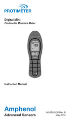 Amphenol PROTIMETER Digital Mini Manual De Instrucciones