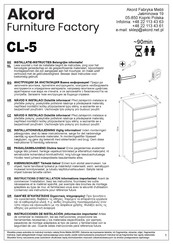 Akord CL-5 Instrucciones De Instalación