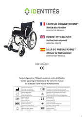 identités 874002 Manual De Instrucciones