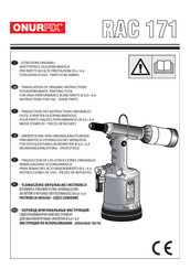 ONURFIX RAC 171 Traducción De Las Instrucciones Originales