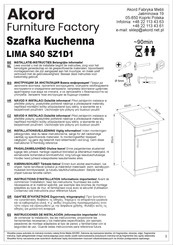 Akord LIMA S40 SZ1D1 Instrucciones De Instalación