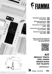 Fiamma 98655A021 Instrucciones De Instalación