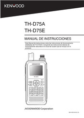 Kenwood TH-D75E Manual De Instrucciones