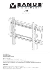 Sanus VisionMount 6901-170191 Instrucciones De Montaje