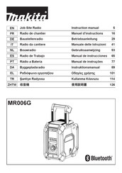 Makita MR006GZ Manual De Instrucciones