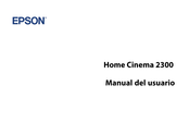 Epson Home Cinema 2300 Manual Del Usuario