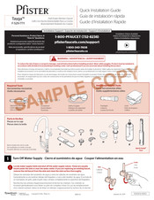 Spectrum Brands Pfister Tayga F-529-7TY Guía De Instalación Rápida