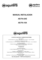 aguilera electronica AE/FA-10A Manual Instalación