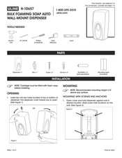 Uline H-10657 Manual De Instrucciones