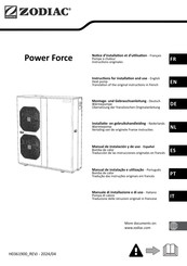 Zodiac POWER FORCE 25 Manual De Instalación Y De Uso