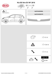 Kia Q4272ADE00BL Instrucciones De Montaje