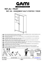 Gautier GAMI TRUST 230 Instrucciones De Montaje