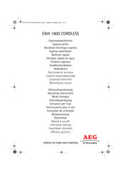 Electrolux AEG EWA 1800 CORDLESS Instrucciones Para El Uso