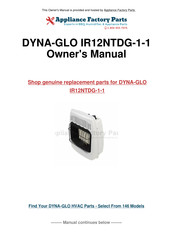 Dyna-Glo IR12PTDG-1/PMDG-1 Manual Del Propietário