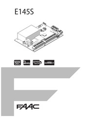 FAAC E145S Manual Del Usuario