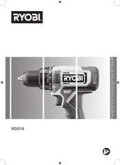 Ryobi RDD18-1C20S Manual Del Usuario