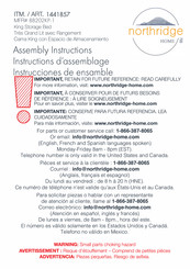 Northridge Home Conner 8B202KP-1 Instrucciones De Ensamble