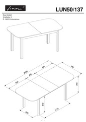 finori LUN50/137 Manual Del Usuario