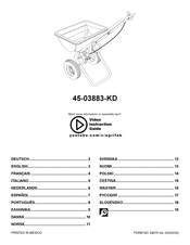 Agri-Fab 45-03883-KD Manual Del Usuario