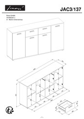 finori JACKY JAC3/137 Manual Del Usuario