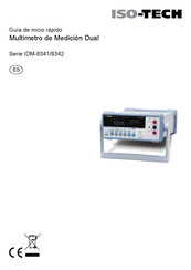 Iso-Tech IDM-8342 Serie Guia De Inicio Rapido