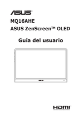 Asus ZenScreen MQ16AHE Guia Del Usuario