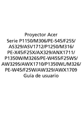 Acer P1150 Guía De Usuario