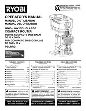 Ryobi PBLRR01 Manual Del Operador