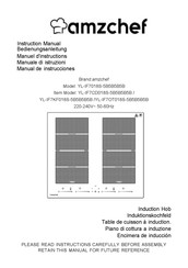 amzchef YL-IF7OT018S-5B5B5B5B Manual De Instrucciones