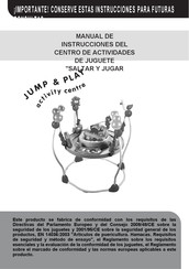 Chipolino JUMP & PLAY PRJP0230 Serie Manual De Instrucciones