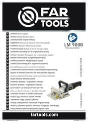 Far Tools LM 900B Traduccion Del Manual De Instrucciones Originale