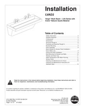 Bradley LVA Serie Instrucciones De Instalación