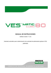 Diesse VES-MATIC CUBE 80 Manual De Instrucciones