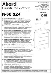 Akord K-60 SZ4 Instrucciones De Instalación