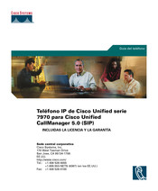 Cisco 7970G Guía Del Teléfono