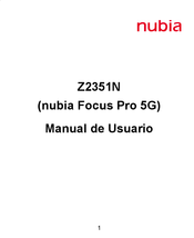 Nubia Z2351N Manual De Usuario