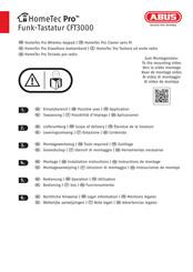 Abus HomeTec Pro CFT3000S Manual Del Usuario