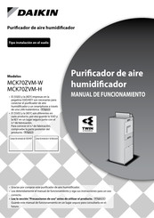 Daikin MCK70ZVM-W Manual De Funcionamiento