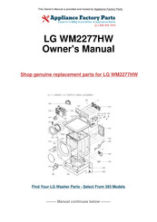 LG WM2277HW Manual Del Propietário