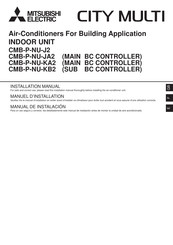 Mitsubishi Electric CMB-P-NU-KA2 Manual De Instalación