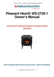 Pleasant Hearth WS-2720 Manual De Instalación Y Operación