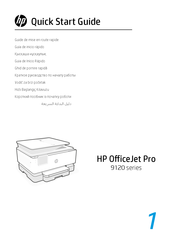 HP OfficeJet Pro 9120 Serie Guia De Inicio Rapido