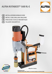 ALFRA ROTABEST 50B RL-E Manual Del Usuario