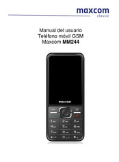 Maxcom MM244 Manual Del Usuario