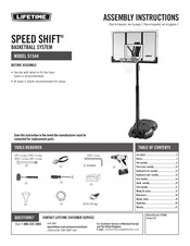 Lifetime SPEED SHIFT 51544 Instrucciones De Ensamblaje